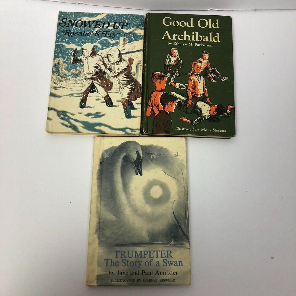 Lot of 3 Vintage Books Hardcover 1970s Weekly Reader Children's Book Club